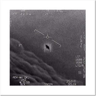 UFO Gimbal Video - US Navy Aliens Spacecore Posters and Art